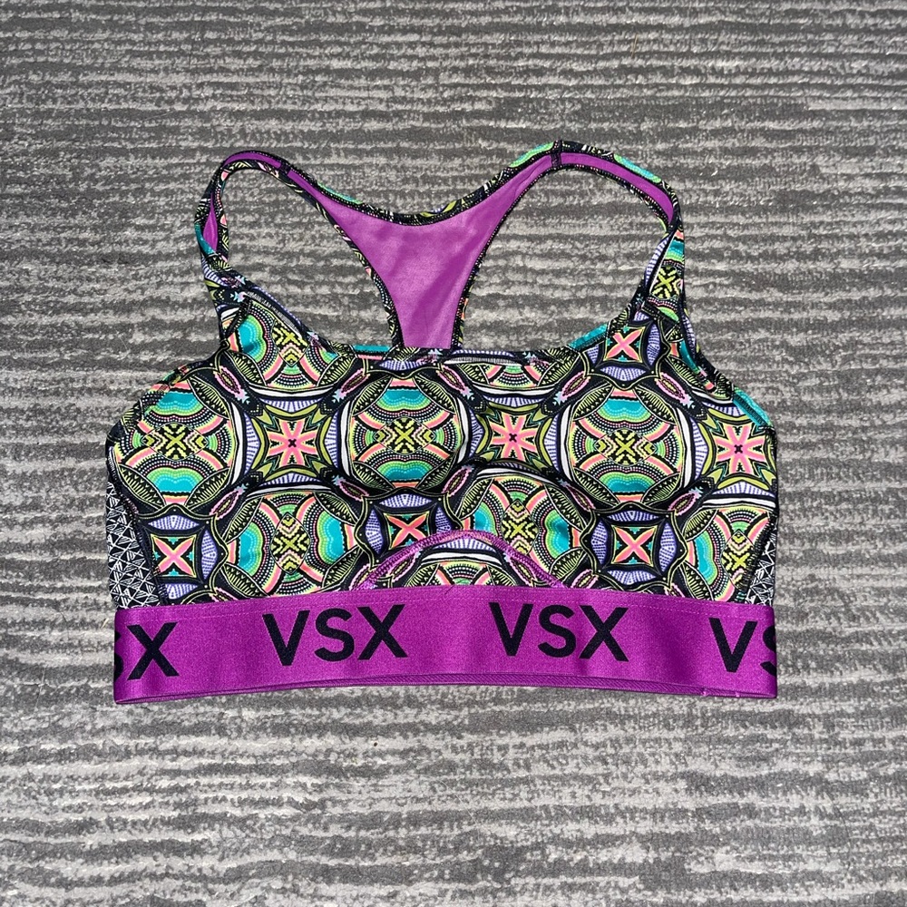 Victoria’s Secret sports bra large purple